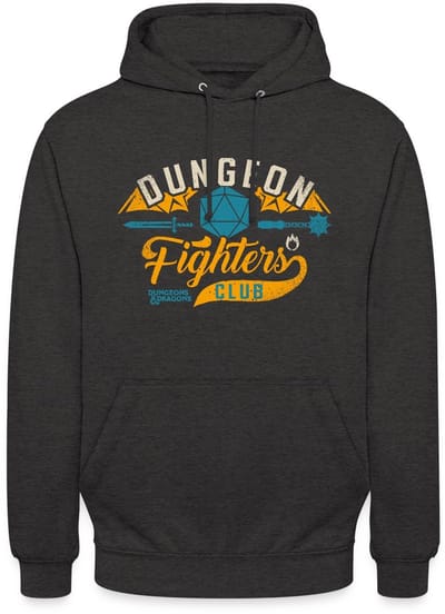 Dungeons And Dragons Dungeon Fighter Club Hoodie Unisex