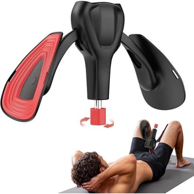 GELLDG Krachttrainingsapparaat voor Dijen en Heupen - Verstelbare Weerstand Beintrainer - 32x16cm - Geschikt voor Thuisgebruik bij Postpartum Herstel en Fitness voor Vrouwen en Mannen - Kunststof