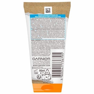 Garnier Ambre Solaire Sensitive Expert+ Kids Zonnebrandmelk SPF 50+ Reisformaat - 2 x 50 ml - Voordeelverpakking