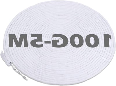 Zware 500g Gordijnloodband - 5m Lange Loodketting Gewichten voor Gordijnen en Stoffen, Ideaal voor Horren