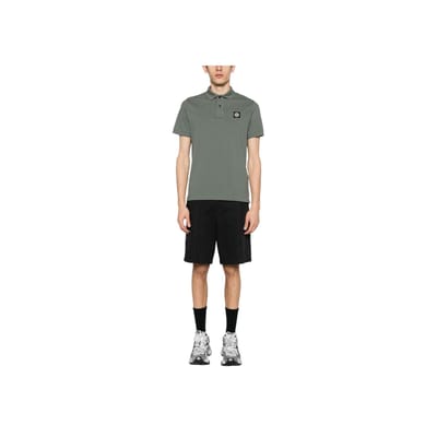 Stone Island Korte Mouw Polo Slimfit Musk Heren Streetwear 80152SC17-V0059 XL gray