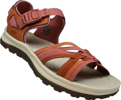 Keen damesschoenen voor wandelen Damessandalen Terradora II met bandjes en open teen Redwood / Pheasant 1376572