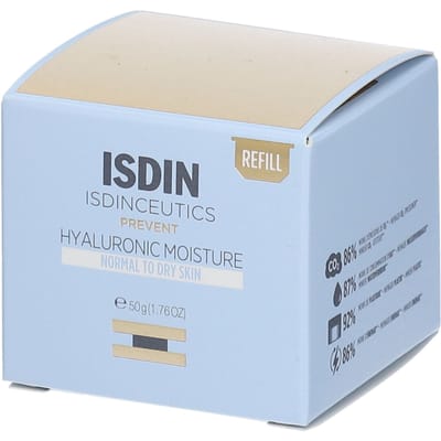 ISDIN Isdinceutics Hyaluronic Moisture Normaal tot Droge Huid Refill 50 Crème