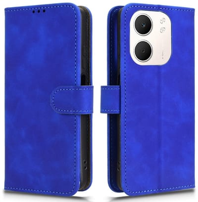Coverup Hoesje - Geschikt voor OPPO A5x Hoesje - Coverup Book Case - Blauw
