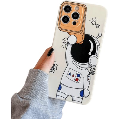 Mocaa iPhone 13 Astronaut Hoesje Meerkleurig