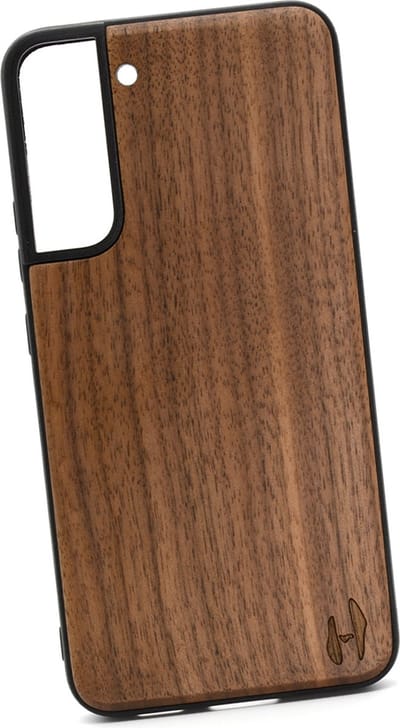 Houten TPU case, Samsung Galaxy S22 plus - Notenhout