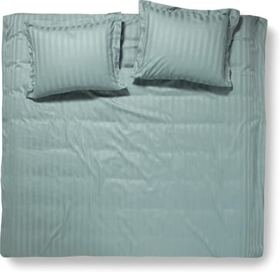 Damai - Linea - Dekbedovertrek - 200x200/220 cm - Tweepersoons - Groen + 2 kussenslopen 60x70