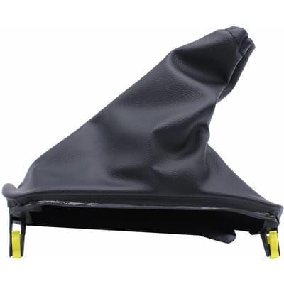 Pommeau de levier de vitesse de voiture, guêtre de changement de vitesse, couvercle de frein à main, remplacement en cuir noir pour Ford noir