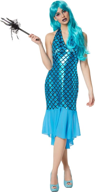 dressforfun - zee-prinses - XL - Verkleedkleding carnaval - Halloween - Verkleden - Feestkleding - Carnavalskleding - Feest - Partykleding