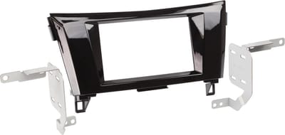 2-DIN Paneel geschikt voor Nissan Qashqai/ X-trail 2014 - - Kleur : Zwart