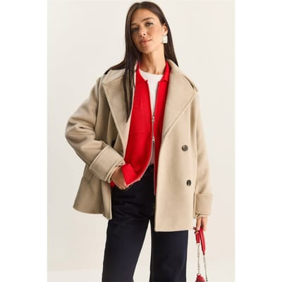 Oversized Jas met Zakken