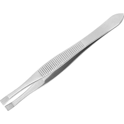 Wenkbrauwknijper Platte Bek Wenkbrauwknipper Haren Verwijderen Knijper Horizontale Wenkbrauwknijper Wenkbrauwtang Pincet