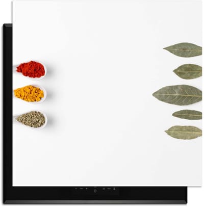 KitchenArt - Bay & Blend - Inductie Beschermer - 62x52 cm - Kookplaat Beschermer - Luxe Afdekplaat Inductieplaat - Anti-slip & Oprolbaar - Beschermmat Inductiekookplaat