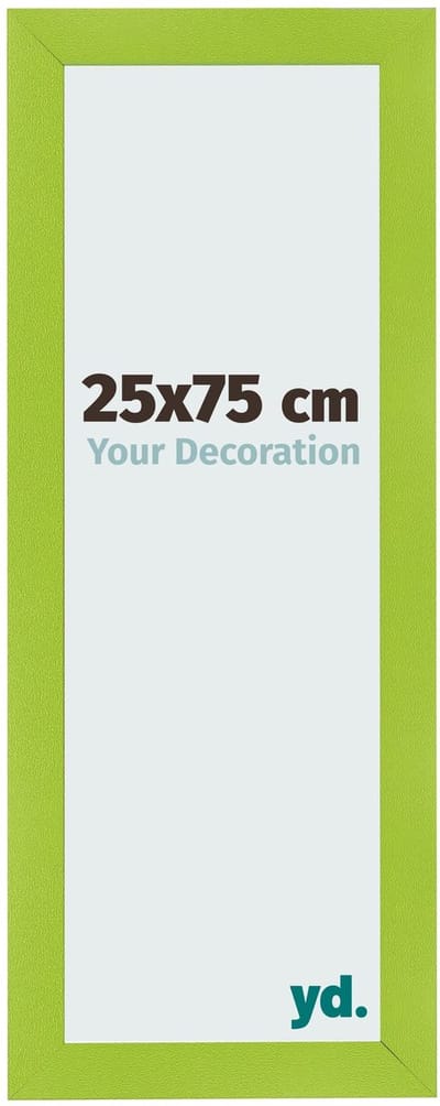 Your Decoration - Fotolijst 25x75 cm - MDF - Groen - Pisa