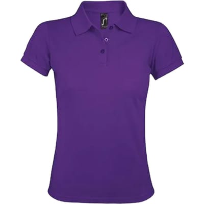 SOLS Dames/Dames Prime Poloshirt (Donkerpaars)