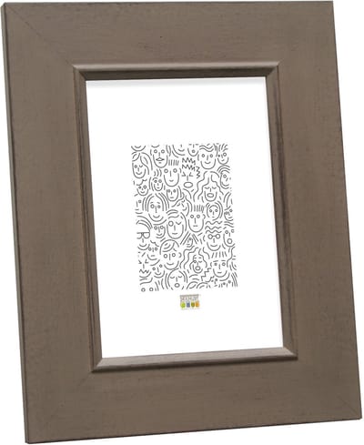 Deknudt Frames fotolijst S48SS9 - bruin geschilderd - foto: 10x15 cm