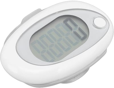 Stappenteller - Pedometer Draagbare Teller - Afstand Lopen Meten - 360 Graden Bewegingsdetectie - 56 g - Zwart