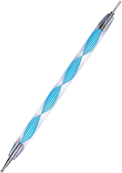 Filigraan Tool - Papier Roller - Papier Knutselen - Dubbelzijdig Hoofd - 10x5x1 cm - Blauw