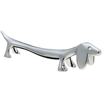 Roestvrijstalen serviesstandaard Teckel Hondvormig Mes Vork Lepel Opbergkussen Rek Eetstokjes Houder Keukenaccessoires white