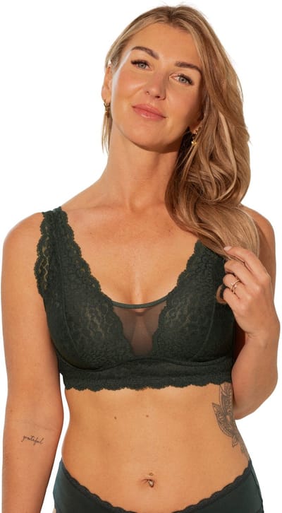 Bralette ELVA Bralettes bügellose BHs,Spitzen-BHs