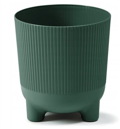 Lamela Aria Jumper - Bloempot - 18 cm - Avocado - Inclusief Poten
