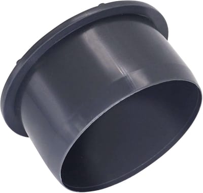 2x Afdoppen Rioolpijp 75mm - Kunststof Eindstop voor Afvoerpijp - Rioolstop