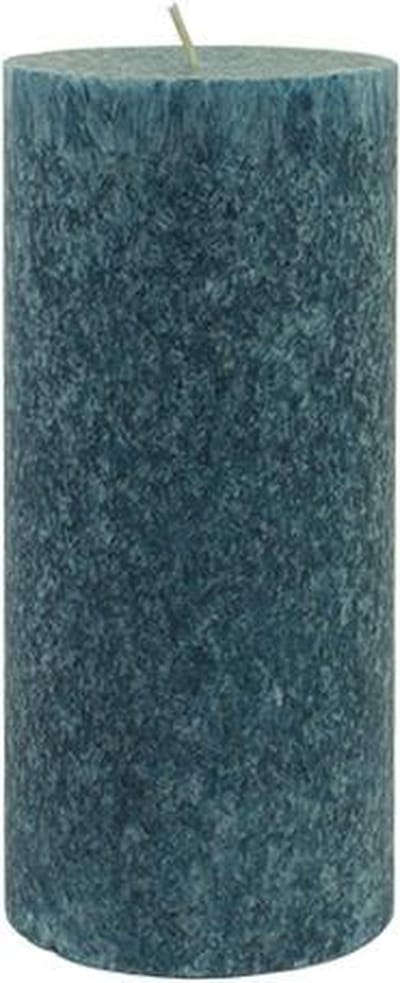 2 x  gekristallisseerde biologische kaars, 7,5 x 14 cm - patrol - wild orchid