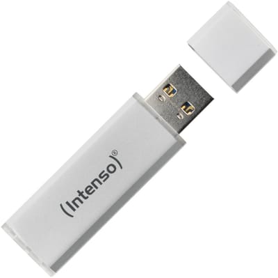 (Intenso) Ultra Line USB-stick - 64GB - SuperSpeed USB 3.2 (Gen 1x1) - zilver (3531490)