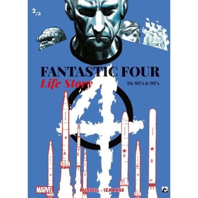 MARVEL Fantastic Four Life Story Stripboek-2/3 De 80's & 90's (Diversen) Nieuw