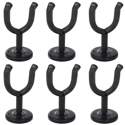 vidaXL - Gitaar - wandhouder - (6 - stuks)