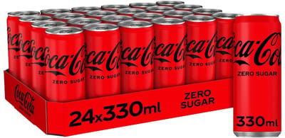 Coca-Cola Zero – 24 x 330ml blikjes – Sleekcan Tray