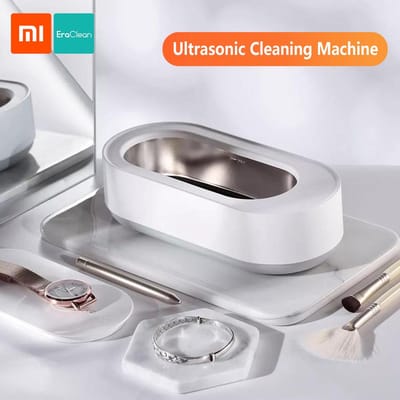 Youpin EraClean Ultrasone professionele reiniger Machine 45000 Hz Hoogfrequente trillingen Lichtgewicht voor brillen Sieraden Ringen Munten Speelgoed wit