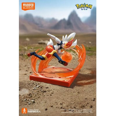 BLOKEES Originele POKEMON Ceruledge Charizard Snorlax Scyther Lucario Greninja Meowscarada Bouwstenen Actiefiguur Speelgoed Cadeau