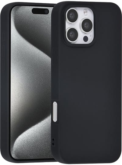 TUNIQ iPhone 16 Pro Max Backcover hoesje TPU - Zwart