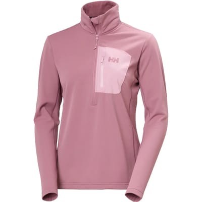 Helly Hansen Versalite 1/2 Zip, fleecetrui, dames, roze