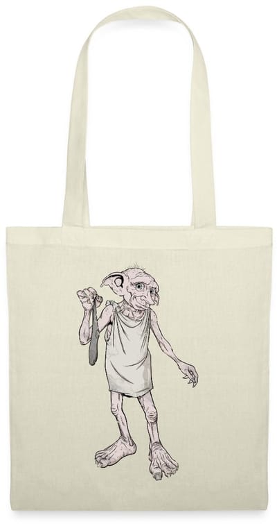 Harry Potter Dobbys Cadeau Tas Van Stof Schoudertas