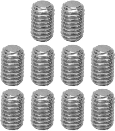 Dailygoods- Grub Schroeven Set 10 Stuks - Corrosiebestendig - Antiroest 304 Roestvrij Staal - Voor Paddle Board - Hout/Spijkers