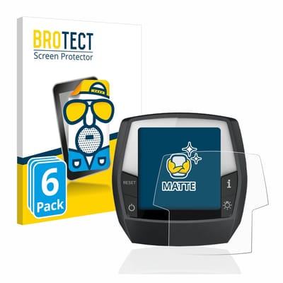 BROTECT - Screenprotector voor Bosch Intuvia Performance Line - Folie Beschermfolie matte 6 Stuks