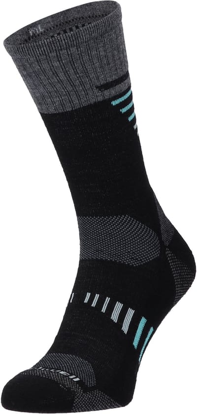 Sockwell - Ascend II Crew Dames Wandelsokken Klasse 1 Black - Maat 39-43