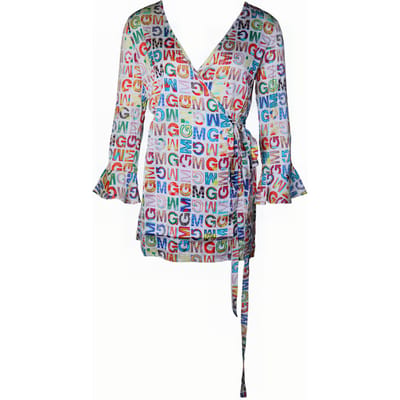 Mucho Gusto Dress Phuket Logomania Größe: XS | Minikleider Outlet | Damen