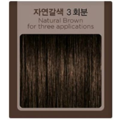 The Face Shop Stylist 5-Minute Speedy Haarkleurcrème 20g x 3 Natural Brown
