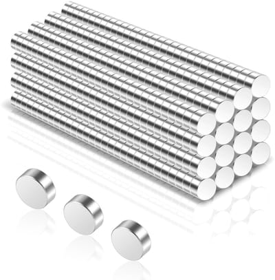 Mini Magneten Set van 360 Stuks, Sterke 3 x 2 mm Ronde Magneten voor Koelkast, Whiteboard en Kantoorgebruik