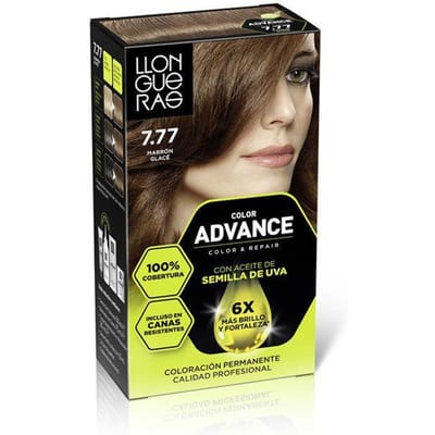 Permanente kleur Llongueras COLOR ADVANCE Nº 7,77-Marron Glace