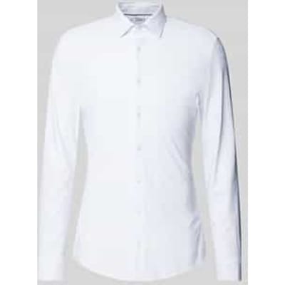 Super Slim fit zakelijk hemd met knoopsluiting
