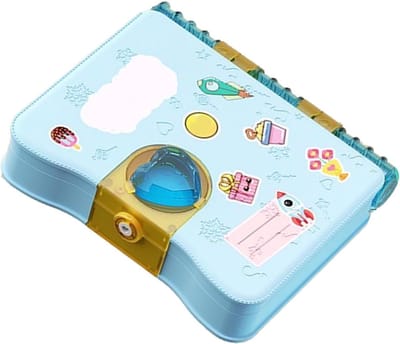 Magisch Verrassingsboek - Geheime Doos - Kinderfantasie Stimuleren - Veelzijdig Briefpapier - 22 x 19 x 6 cm - Hemelsblauw