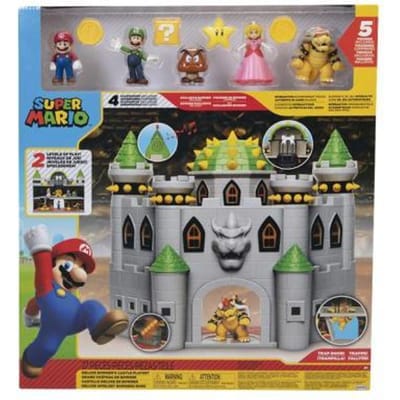 Nintendo Super Mario Het kasteel van Bowser met 5 figuren