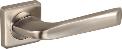 Gamet Basic Line - Deurklink - Szyld Kwadratowy - Nikiel Geborsteld