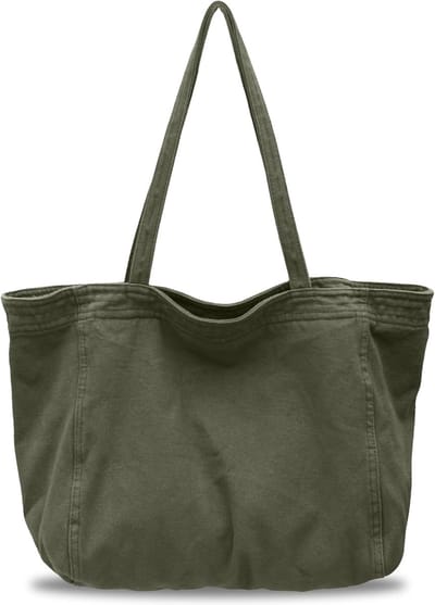 tas voor dames, shopper, groot, dames, tote bag, buideltas met ritssluiting, draagtas, boodschappentas voor school, werk, kantoor, reizen, winkelen, dagelijks gebruik