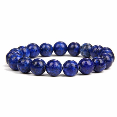 Bixorp Gems Lapis Lazuli Edelsteen Armband 10mm - Edelstenen Kralenarmband - Spiritueel Cadeau - 20cm
