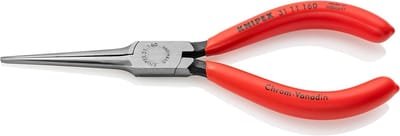 Grijptang Naaldtang - Precisie tang - Handvat buiging - Kunststof bekleed - 160 mm - Multicolor